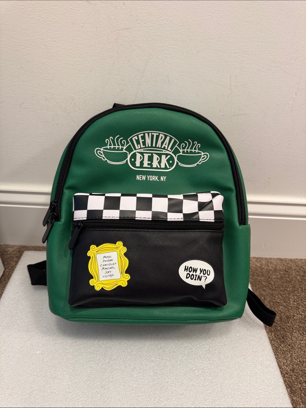 Friends central perk mini backpack